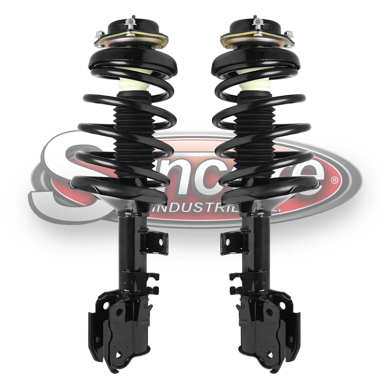 Front Pair of Quick Complete Struts & Springs - 2002-2004 Nissan Pathfinder RWD
