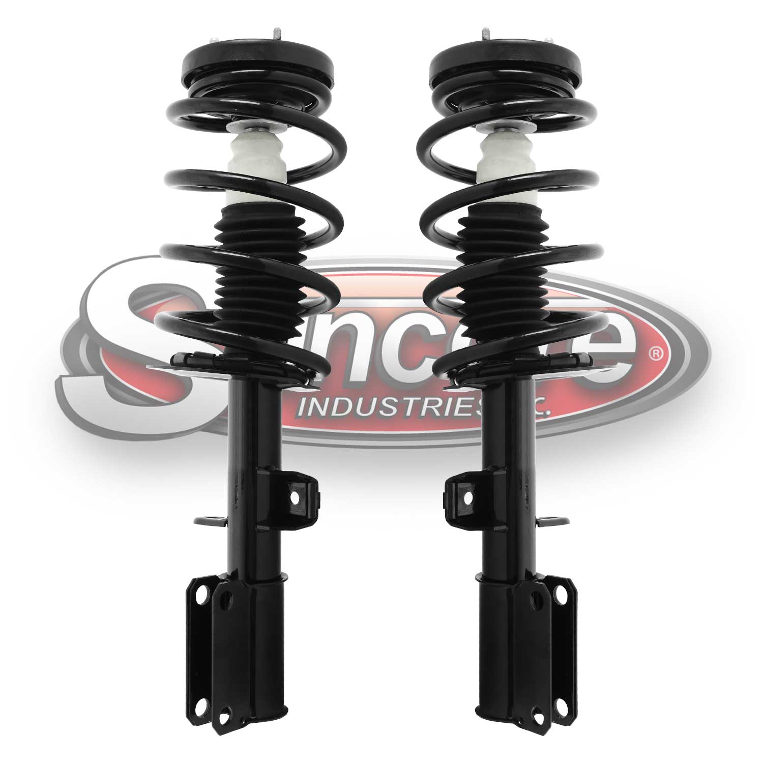 Front Pair of Quick Complete Strut & Spring Assemblies - 2000-2006 BMW X5
