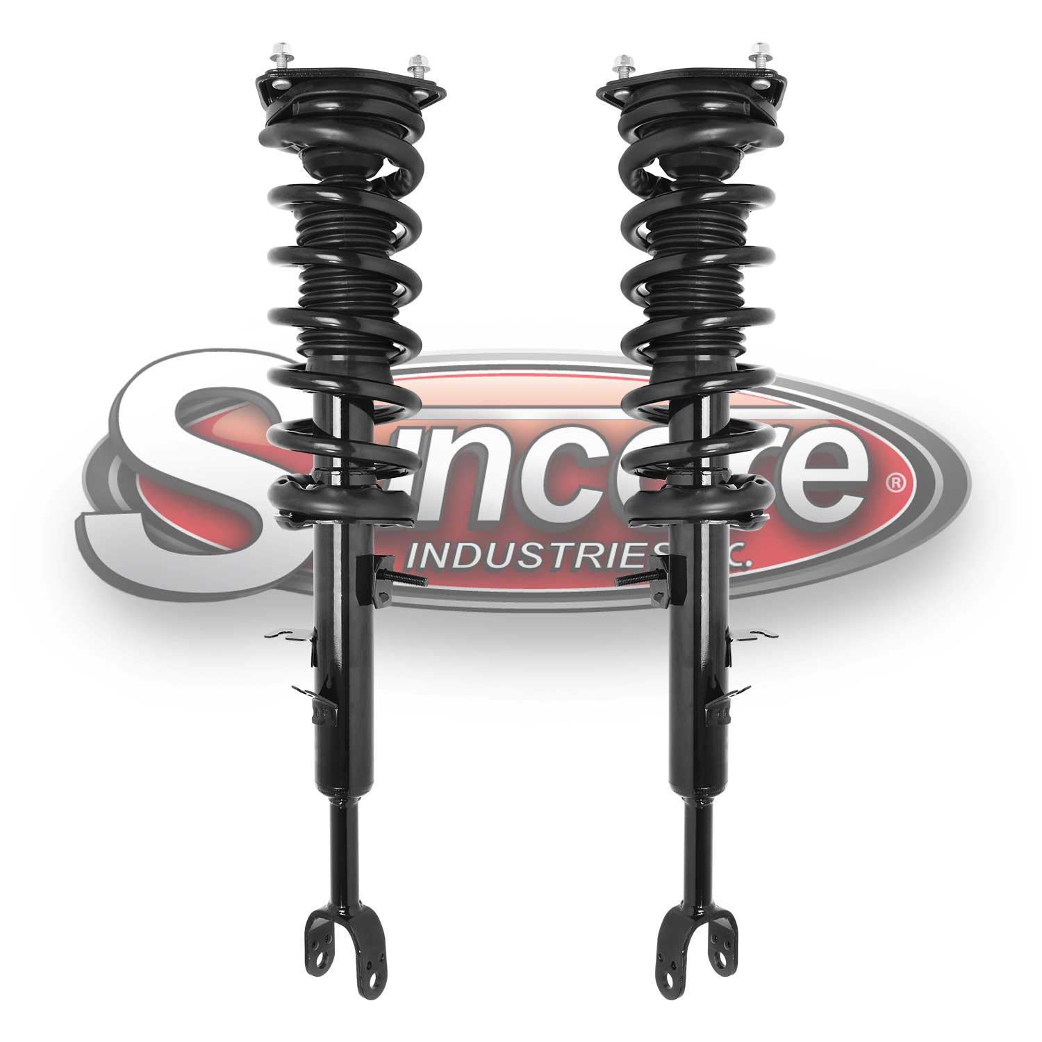 Front Pair of Quick Complete Strut & Spring Assemblies - 2003-2007 Infiniti G35