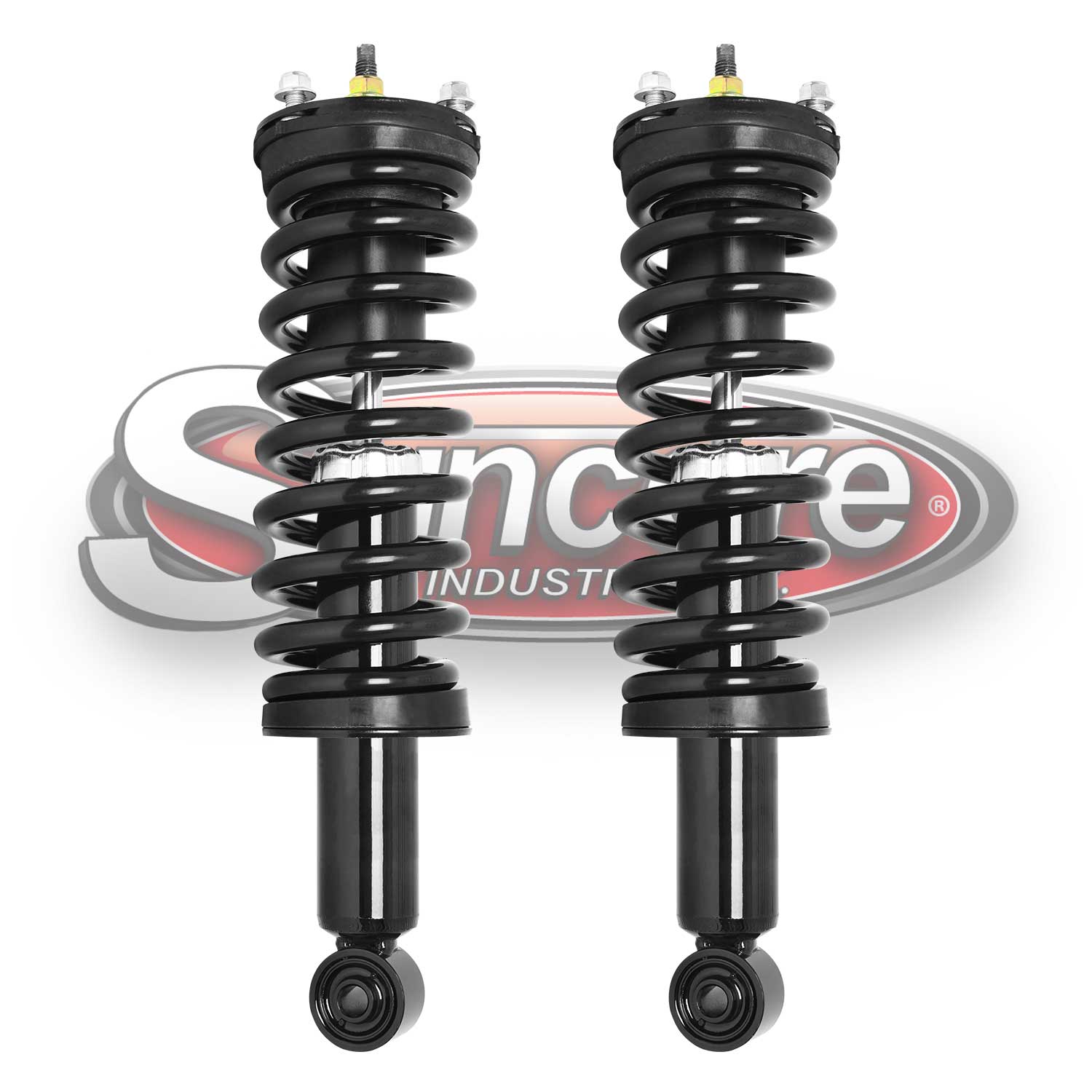 Front Pair of Quick Complete Strut & Spring Assemblies - 04-08 Colorado & Canyon