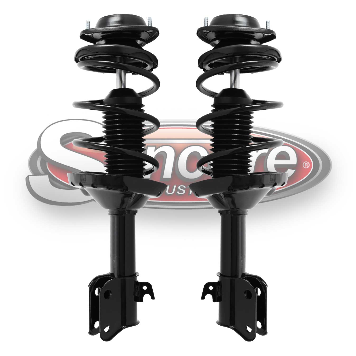 Front Pair Quick Complete Strut & Spring Assemblies - 2004-2005 Subaru Forester