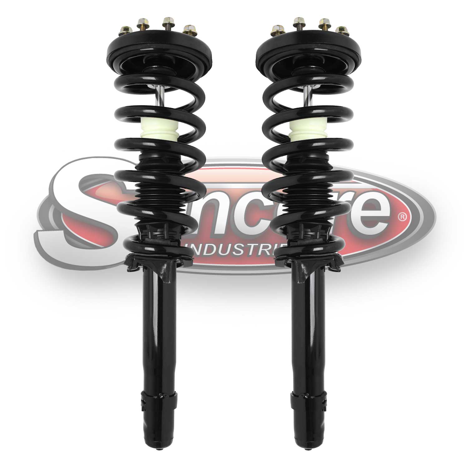 Front Pair of Quick Complete Strut & Spring Assemblies - 2009-2014 Acura TL AWD