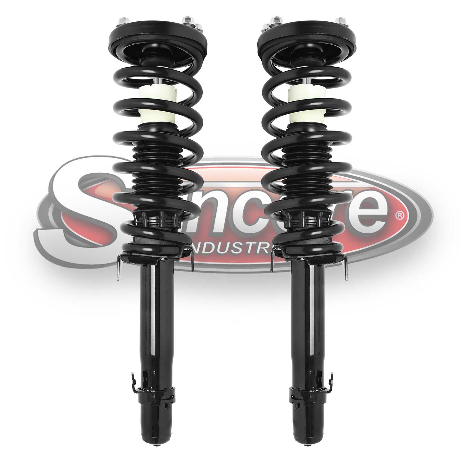 Front Pair of Quick Complete Strut & Spring Assemblies - 2009-2014 Acura TL FWD
