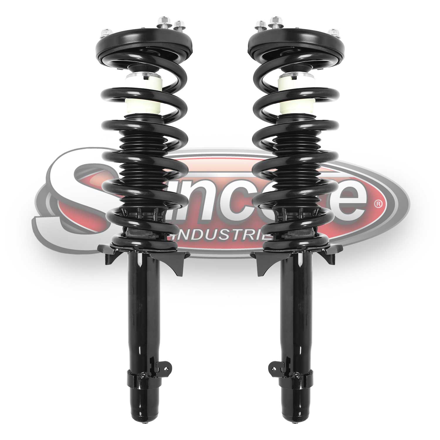 Front Pair of Quick Complete Strut & Spring Assemblies - 2009-2012 Acura TSX