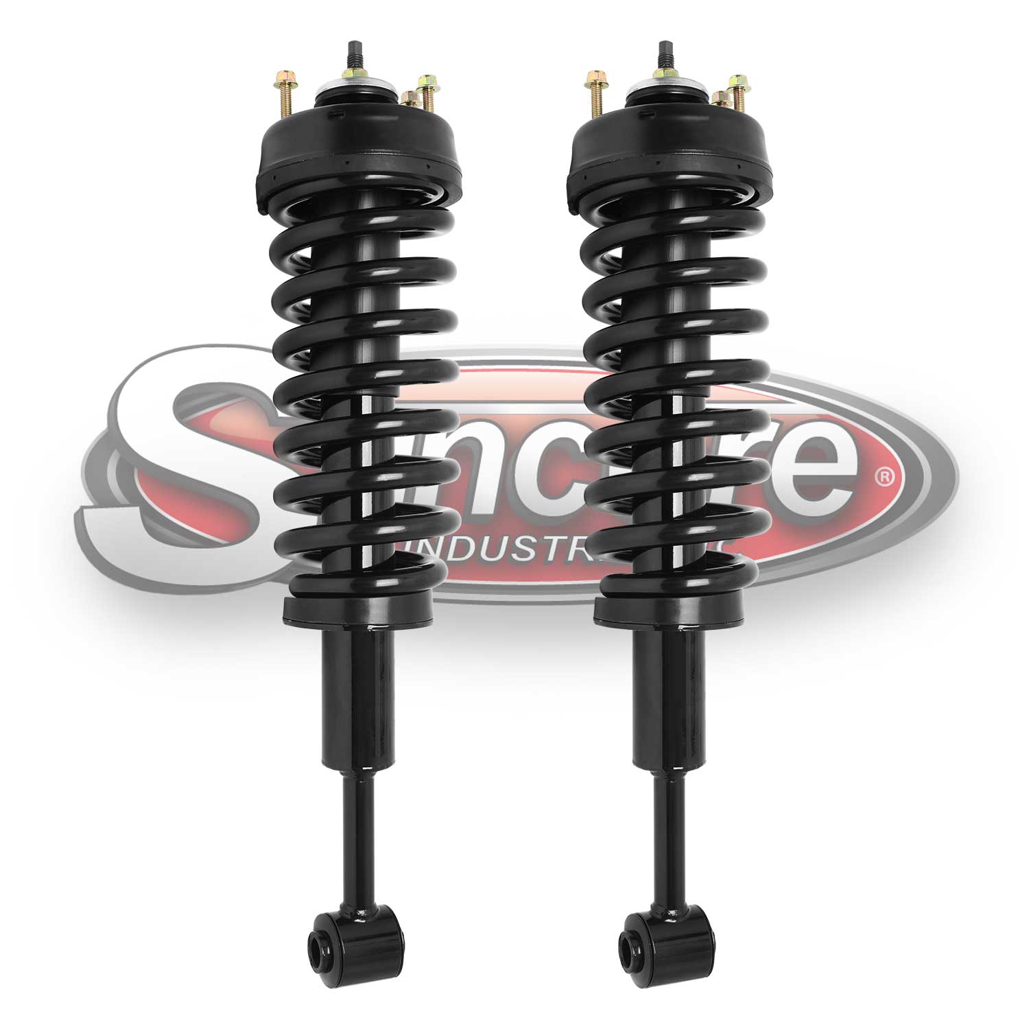 Front Pair Quick Complete Struts & Springs - 07-10 Ford Explorer Sport Trac RWD