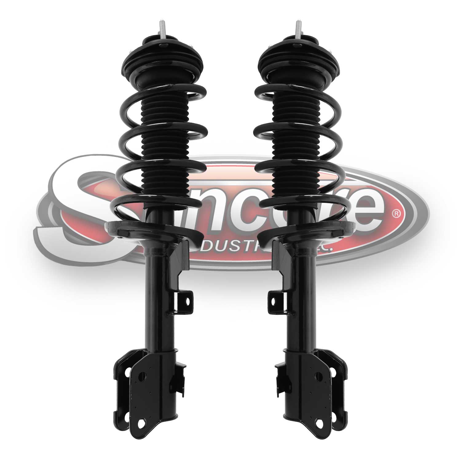 Front Pair of Quick Complete Strut & Spring Assemblies - 2011-2015 Honda Odyssey