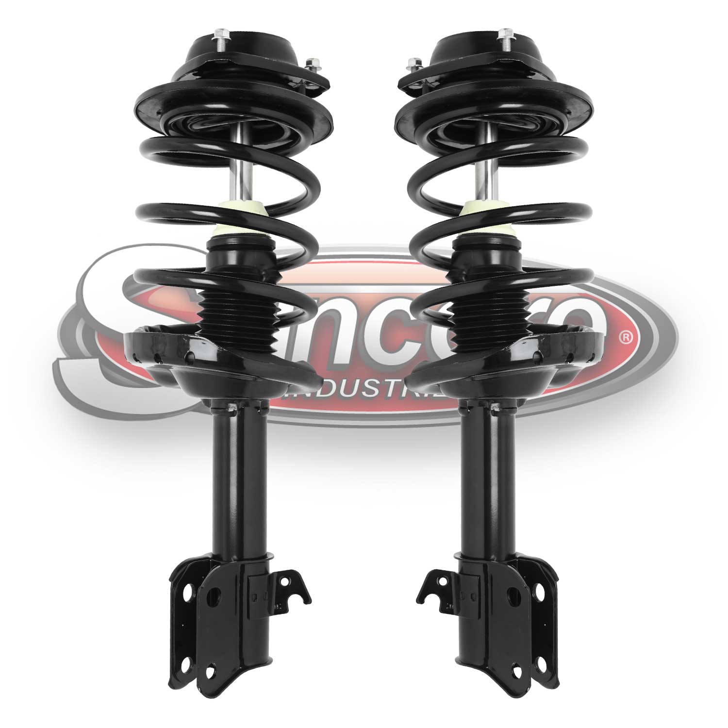 Front Pair of Quick Complete Strut & Spring Assemblies - 2010-2012 Subaru Legacy