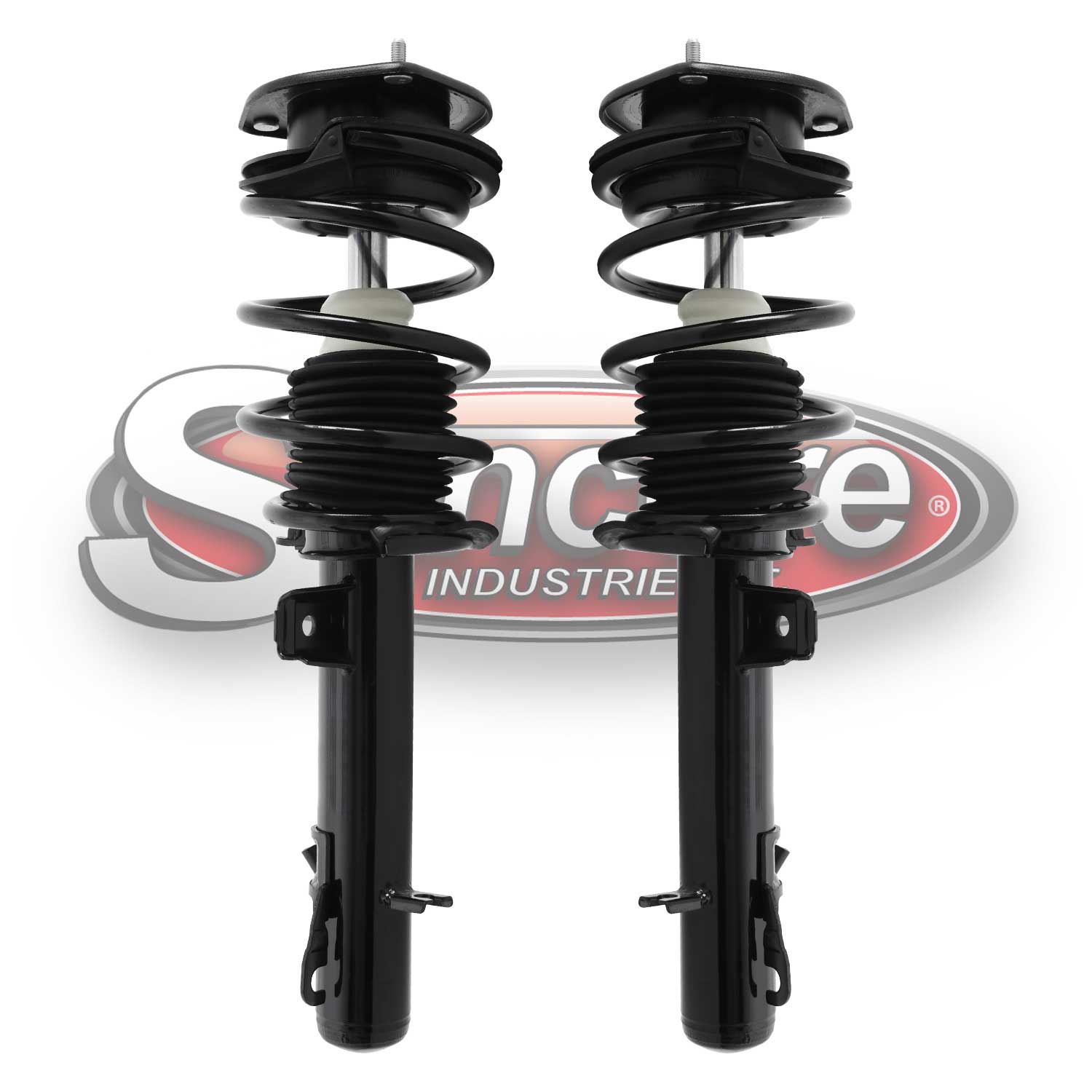 Front Pair of Quick Complete Strut & Spring Assemblies - 2007-2014 Mini Cooper