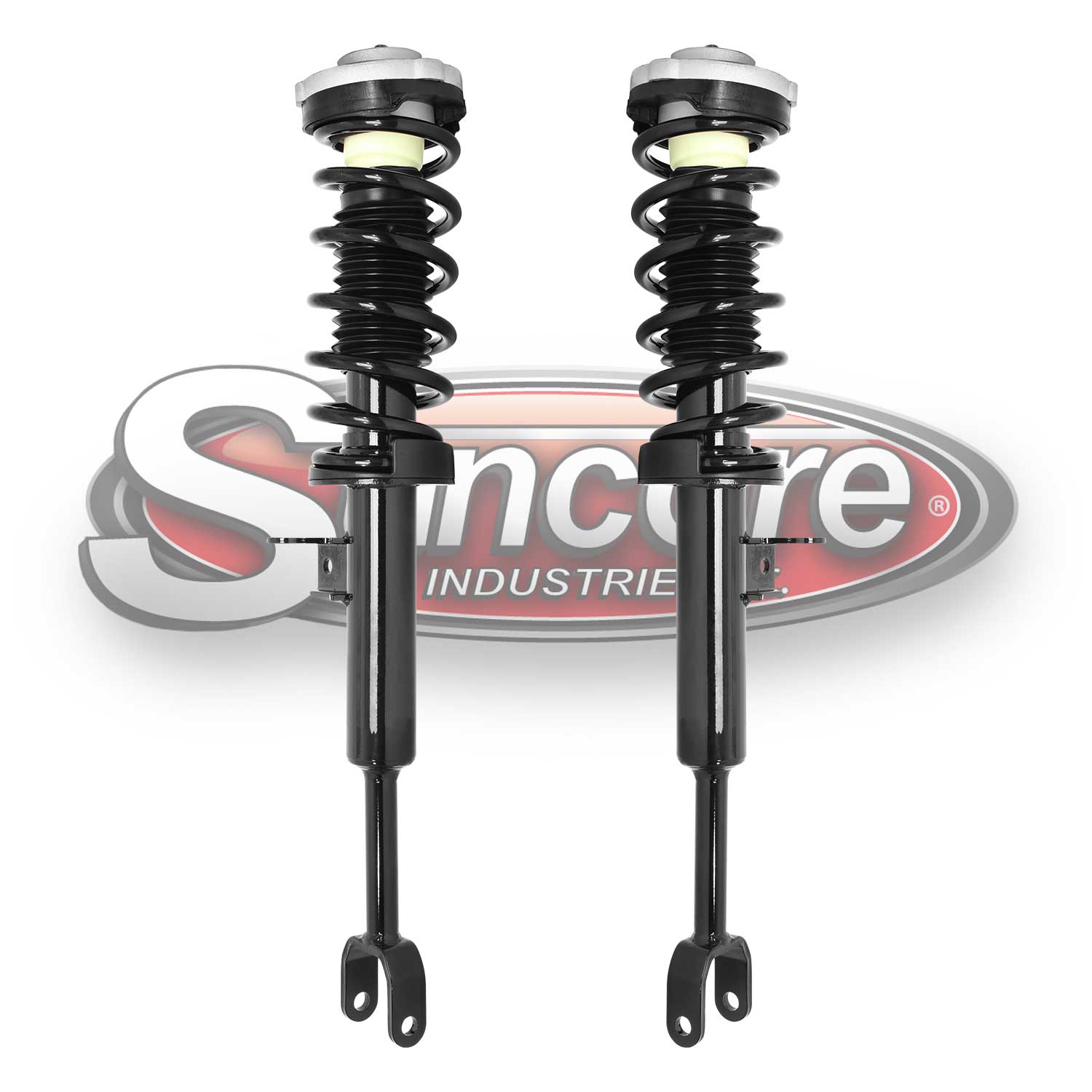Front Pair of Quick Complete Strut & Spring Assemblies - 2011-2016 BMW 528i, 535i