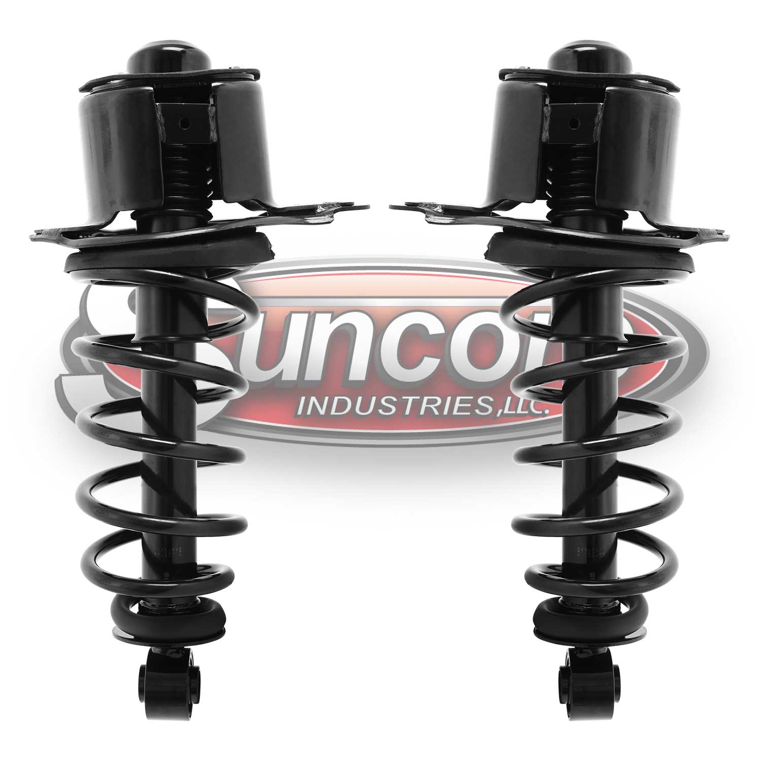 Rear Pair of Quick Complete Strut & Spring Assemblies - 08-09 Taurus & Sable AWD