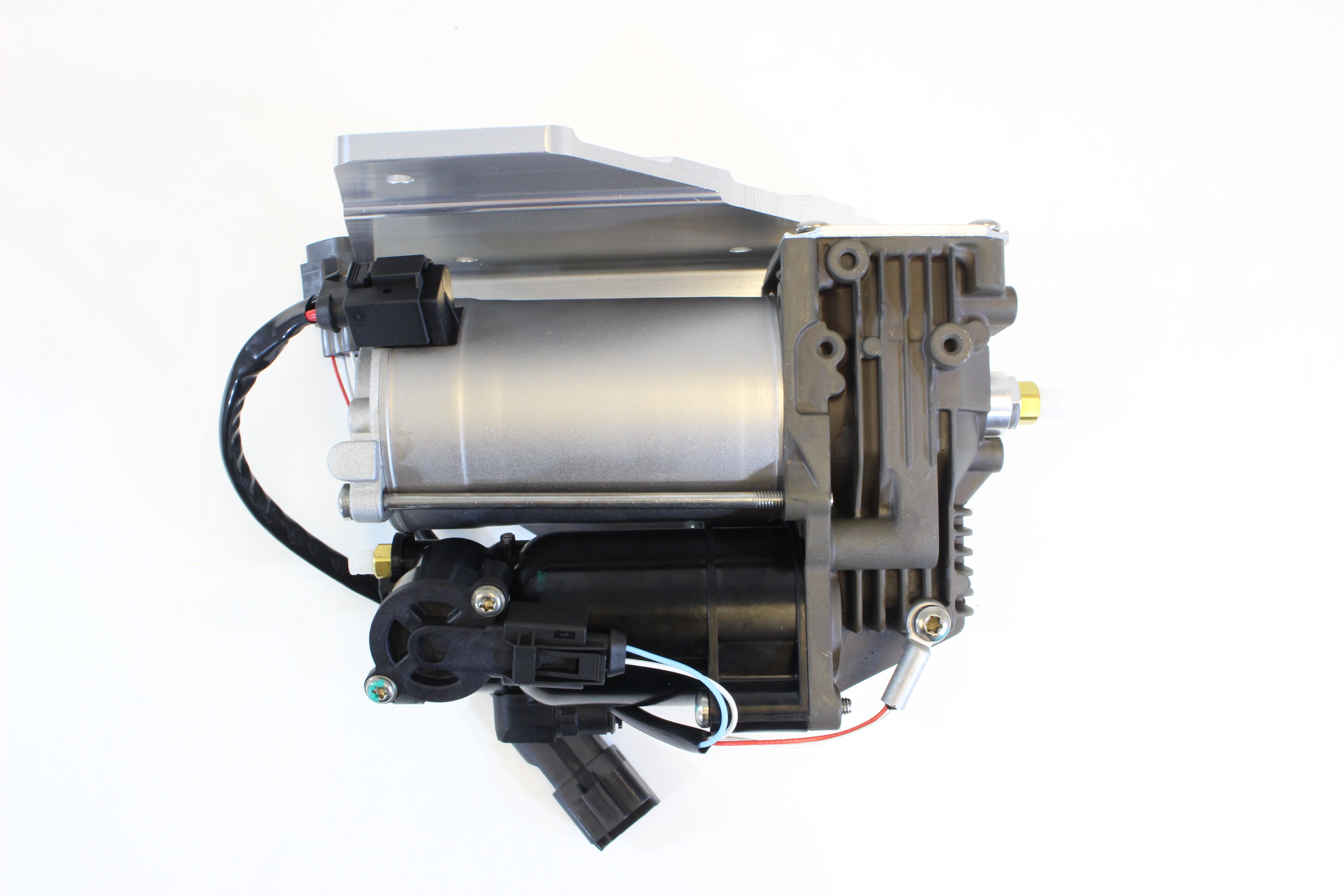 Air Suspension Compressor with Mounting Cage | Land Rover Range Rover Sport LR3 & LR4