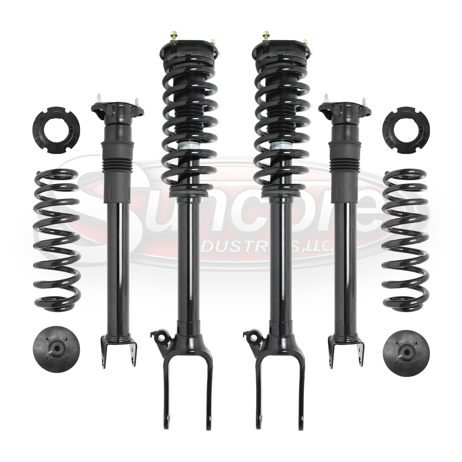 Airmatic Suspension to Complete Struts & Coil Springs w/ Gas Shocks Conversion Kit | 2007-2012 Mercedes GL & ML Class