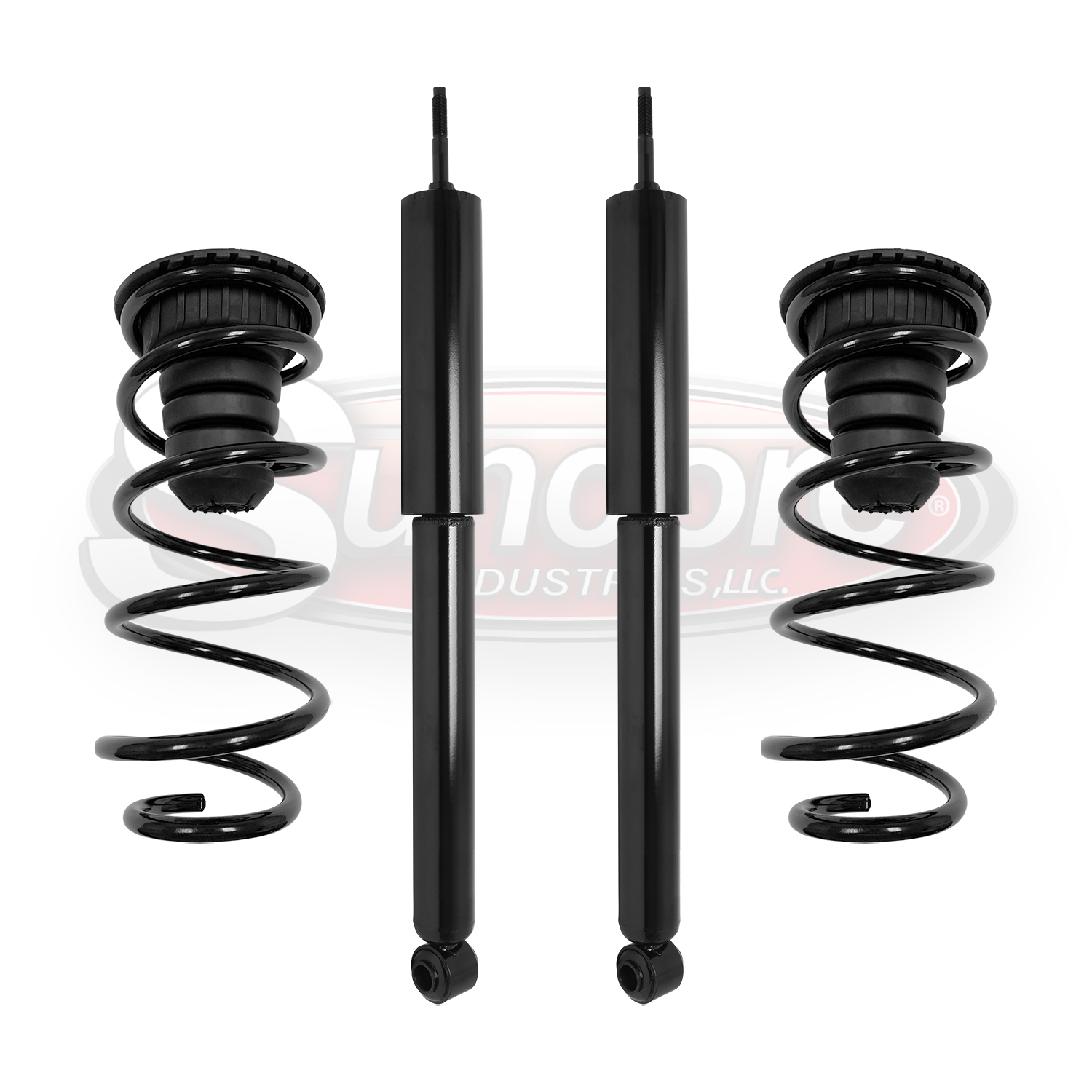 2005-2007 Toyota Sequoia Rear Air Ride Suspension to Shock Absorbers & Coil Springs Conversion Kit