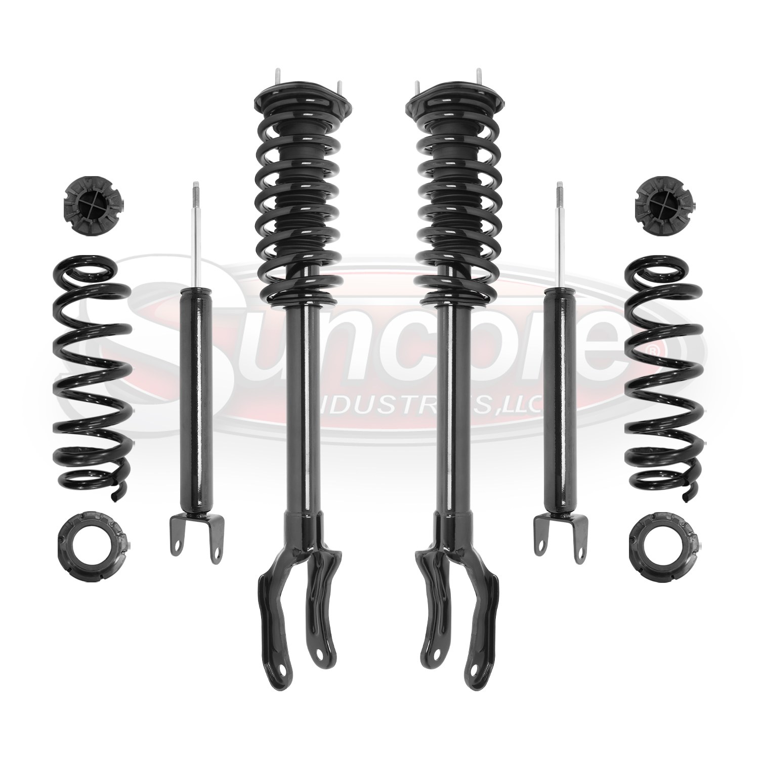 2011-2015 Jeep Grand Cherokee WK2 Air to Coil Spring Suspension