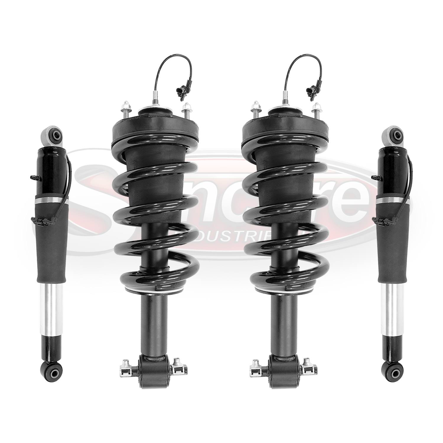 2015-2020 Escalade Suburban Tahoe Yukon Magneride Suspension Electronic Front Complete Strut Assemblies & Rear Air Shock Absorbers