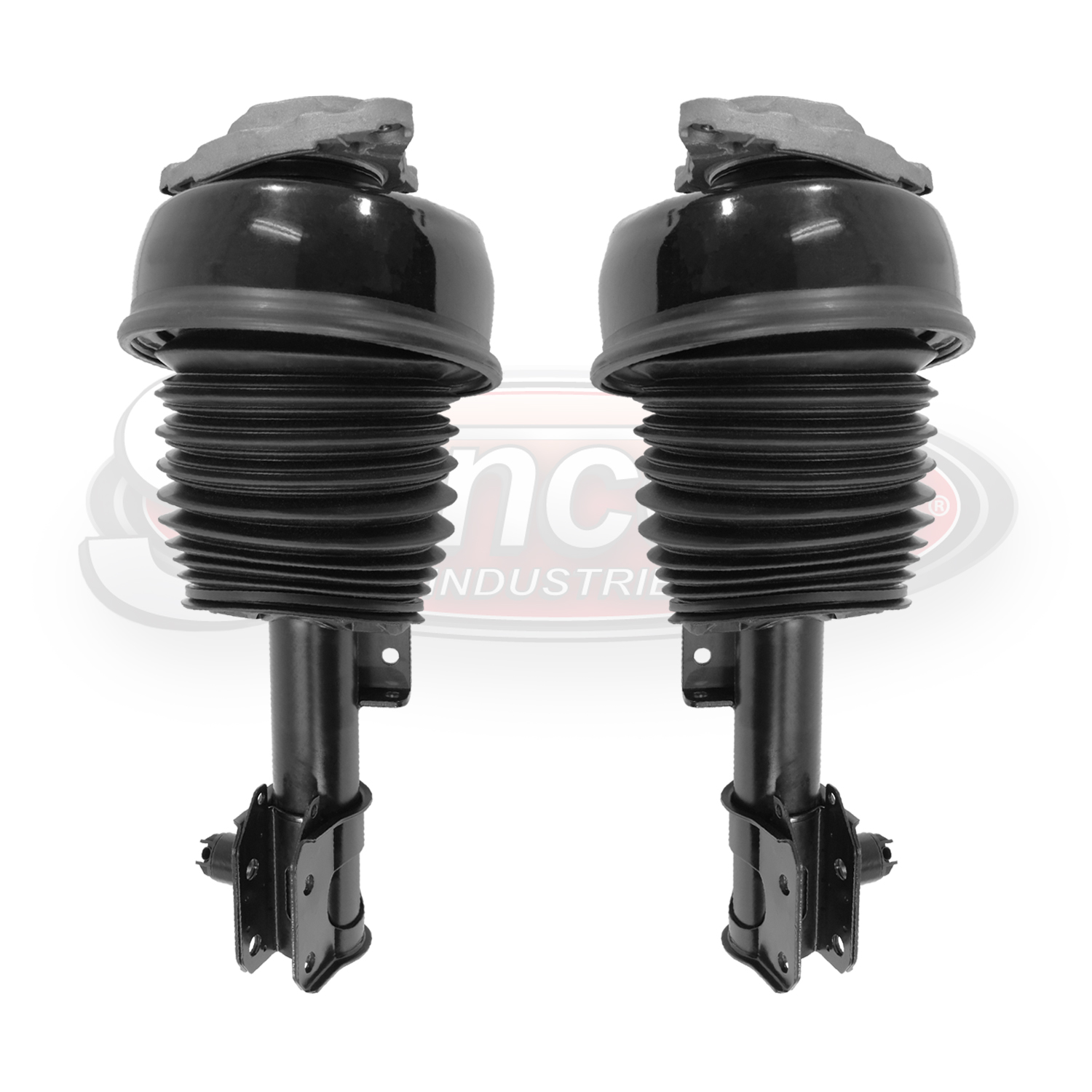 Mercedes CLS-Class E-Class Remanufactured Front Pair Airmatic Suspension Air Strut Assemblies with ADS W218 W212